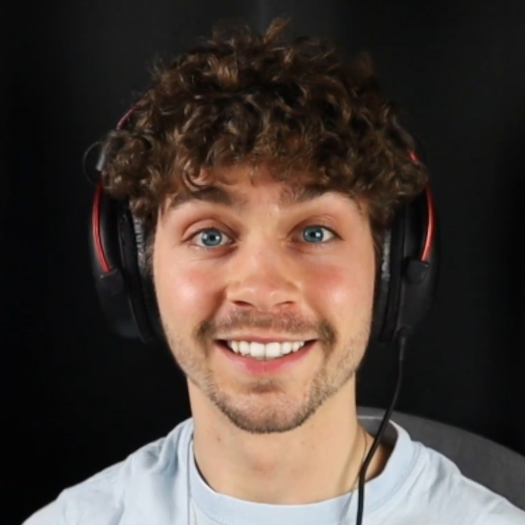 Patrick Will WillCast podcast profile headshot, wearing headset